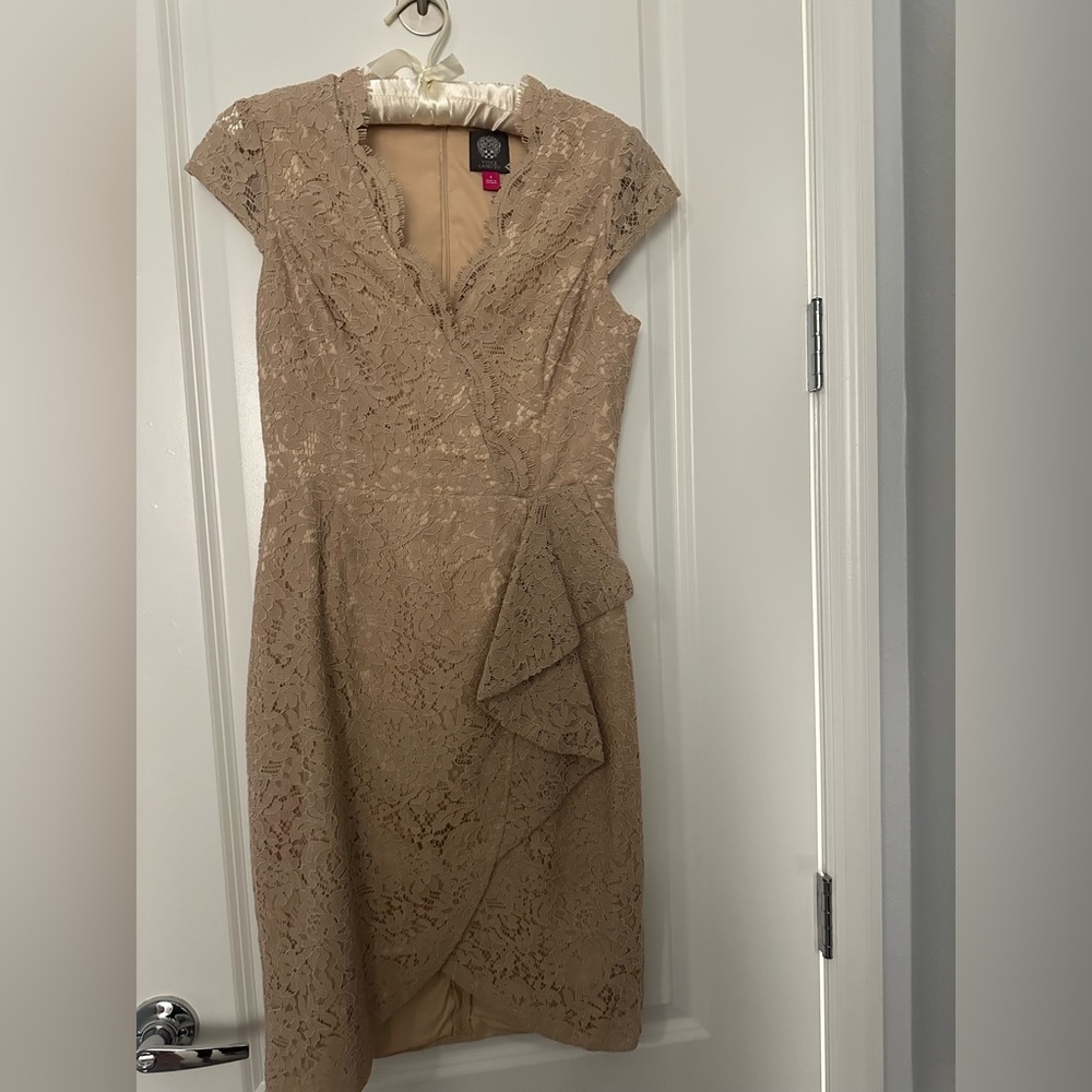 Dress-Lace size 4 neutral